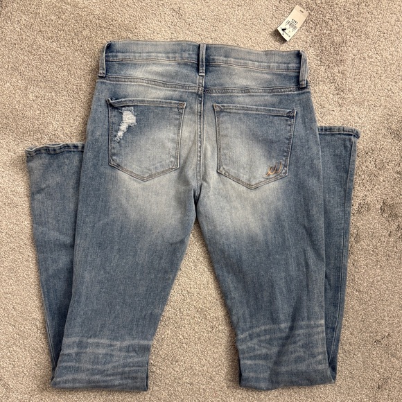 Express mid rise slim fare jean - Picture 3 of 5